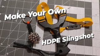 How I Make HDPE Slingshot Frames + GIVEAWAY