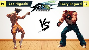 [KOF Mugen] Terry Bogard vs Joe Higashi | 🔥 The King of Fighters XIII #thekingoffighters