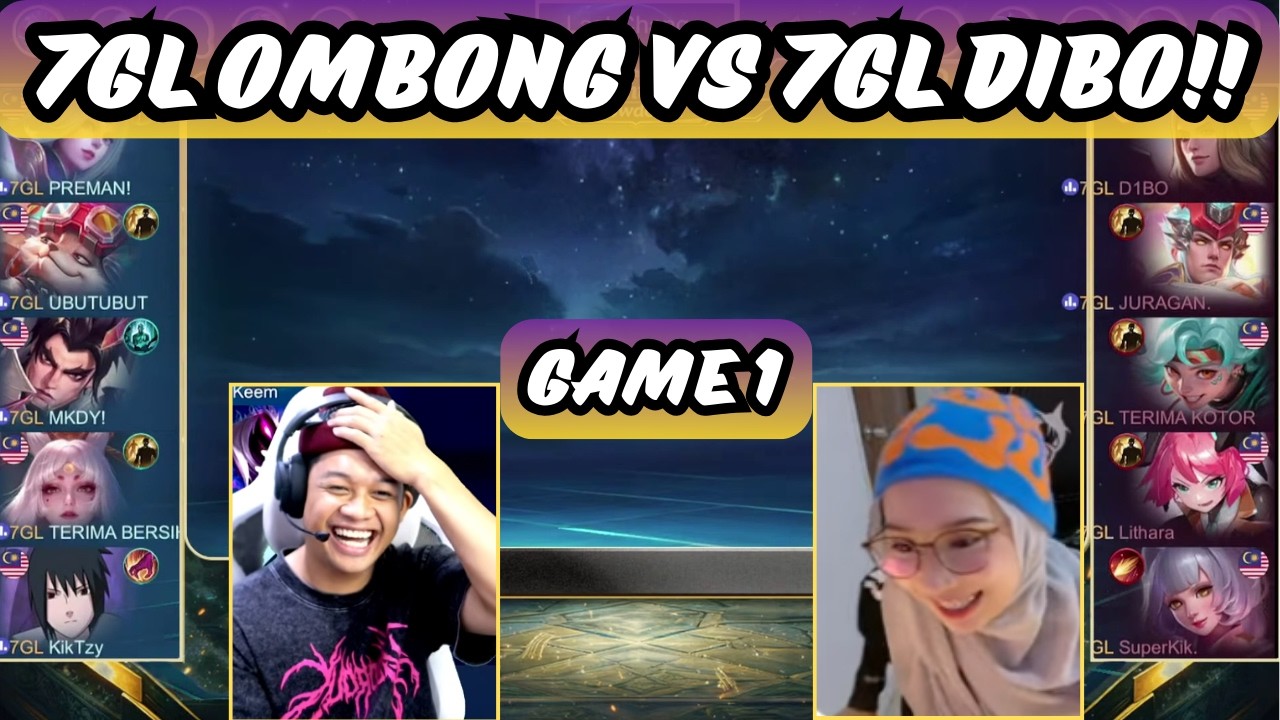 LANCELOT DIBO VS SUYOU OMBONG!! 7GL OMBONG VS 7GL DIBO!! GAME 1 - YouTube