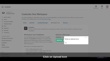 How to add or change a workspace icon in Slack @SlackHQ