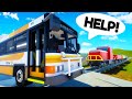 I Became a Lego Bus Driver and BROKE the LAW in Brick Rigs Server Multiplayer!