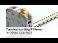 Ptpower high current terminals  terminal handling