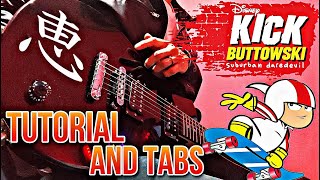 Tutorial Tabskick Buttoswki Theme Song Guitar Cover Introopening Instrumental Cover