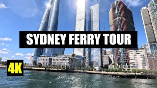 Sydney Ferry CBD Parramatta River Opera House Harbour Bridge Barangaroo Summer 悉尼渡轮大桥歌剧院 シドニーフェリー