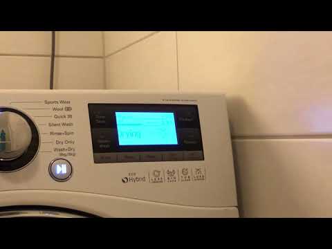 LG F1695RDH Washer Dryer Cycle Complete Melody (1080p 60FPS) (SPECIAL EDITION)