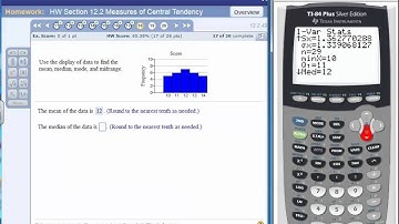 Section 12.2 Homework Exercises #18 and #19 in MyMathLab