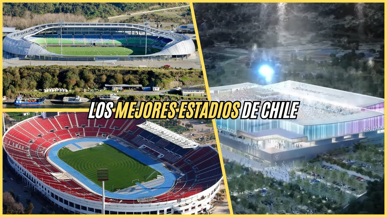 Невероятные стадионы Чили
