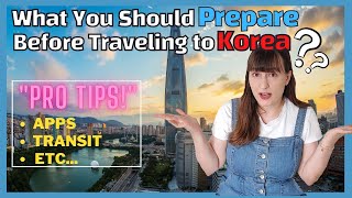 Korea Travel Tips & Guide | What You NEED to Prepare | Sim Cards, WiFi, Apps, Transit and MORE [SUB]