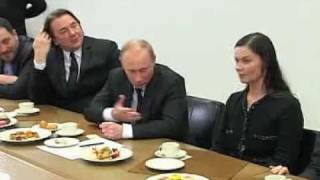 Путин и Познер
