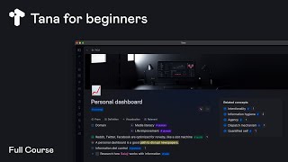 Learn Tana - Full Course for Beginners [Tutorial]