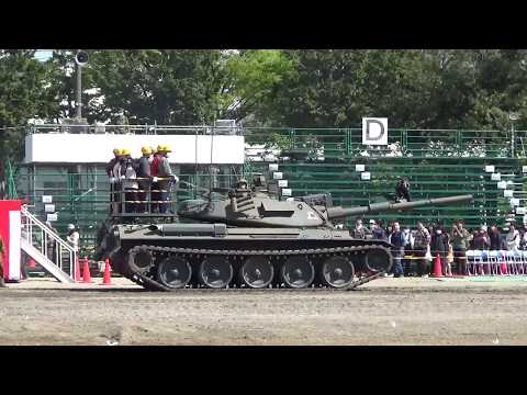 2018年4月8日(日) 練馬駐屯地 ７４式戦車 体験搭乗