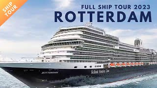[#AD/Ship Visit] Holland America Rotterdam: Full Walkthrough TOUR 2023 by Cruise With Amber 39,280 views 10 months ago 18 minutes