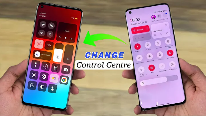 iOS 17 Control center for Any Realme Oppo And OnePlus devices  🔥🔥 - DayDayNews