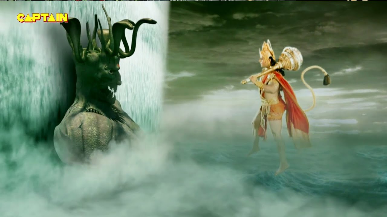 महा एपिसोड - क्या हुआ जब नाग माता सुरसा के मुँह में घुसे हनुमान जी  | Mahabali Hanuman