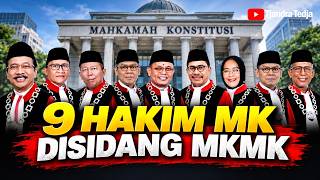 9 Hakim MK Disidang Majelis Kehormatan Mahkamah Konstitusi (MKMK)