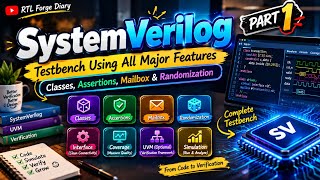 SystemVerilog Complete Tutorial |All Features Explained |SystemVerilog vs Verilog |RTL& Verification