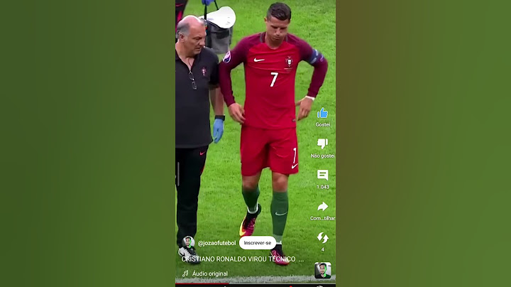 CRISTIANO RONALDO VIROU TÉCNICO NA FINAL DA EURO!🏆