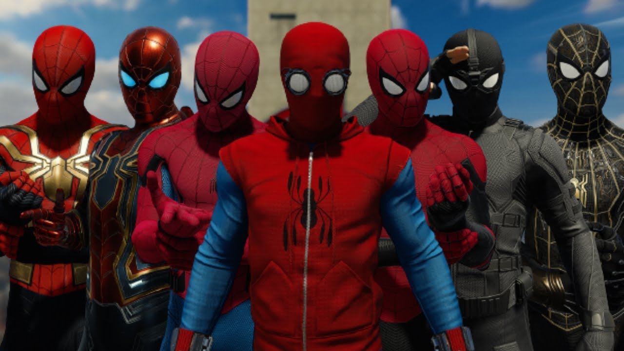 Using All The MCU Suits - Spider-Man PS5