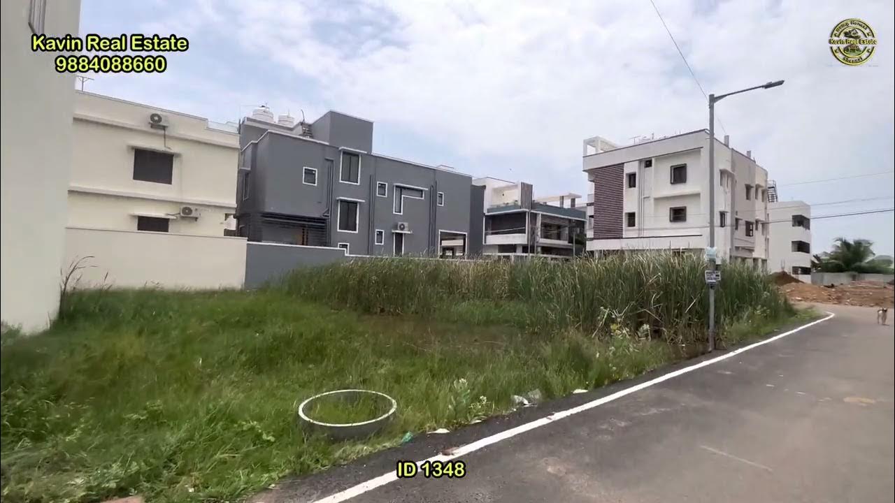ID 1348 Plot For sale in Kolathur 24 Ft Road cmda Approved