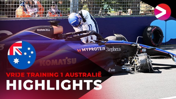 |NL| Formule 1 Australie Vrije Training 1
