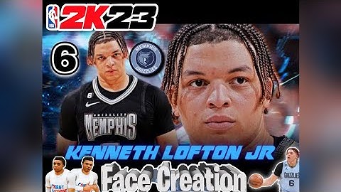 KENNY LOFTON JR FACE CREATION IN 2K23 - HOW TO LOOK LIKE KENNY LOFTON JR 🎯 *NEW* DRIPPY FACE SCAN