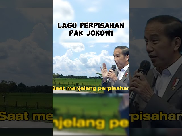 Lagu Perpisahan Pak Jokowi Menjelang Akhir Jabatannya #pakjokowi #dibataskotaini #tommyjpissa class=