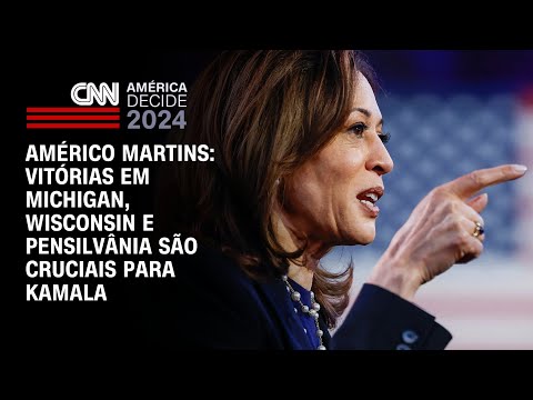Martins: Vitórias em Michigan, Wisconsin e Pensilvânia são cruciais para Kamala | BASTIDORES CNN hqdefault