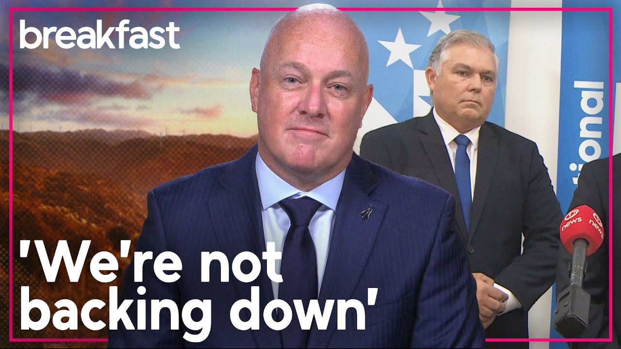 Mark Mitchell 'muddled his words' on police pledge, says Luxon | TVNZ ...