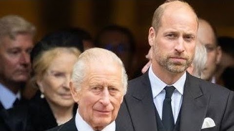 Koning Charles en prins William verschijnen zeldzaam samen bij milieu-evenement