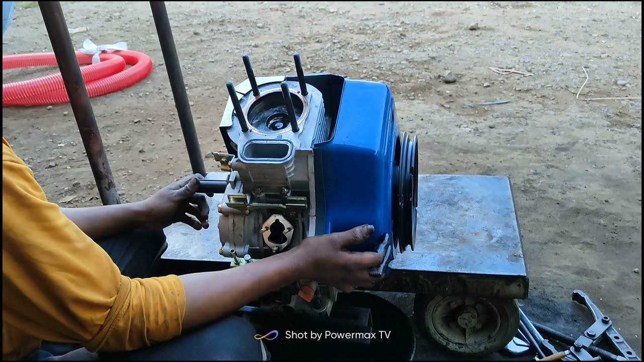 Diesel Engine King Star Air cooled 16hp over heat ba?