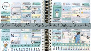 Plan With Me Ft  Nicole Alexia Designs, Lavender