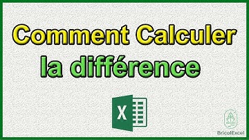 Comment calculer la différence sur excel (formule)