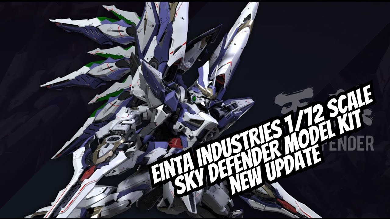Einta Industries 1/72 Scale Sky Defender Model Kit Feb 2024 Update