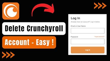 How to Delete Account Crunchyroll !