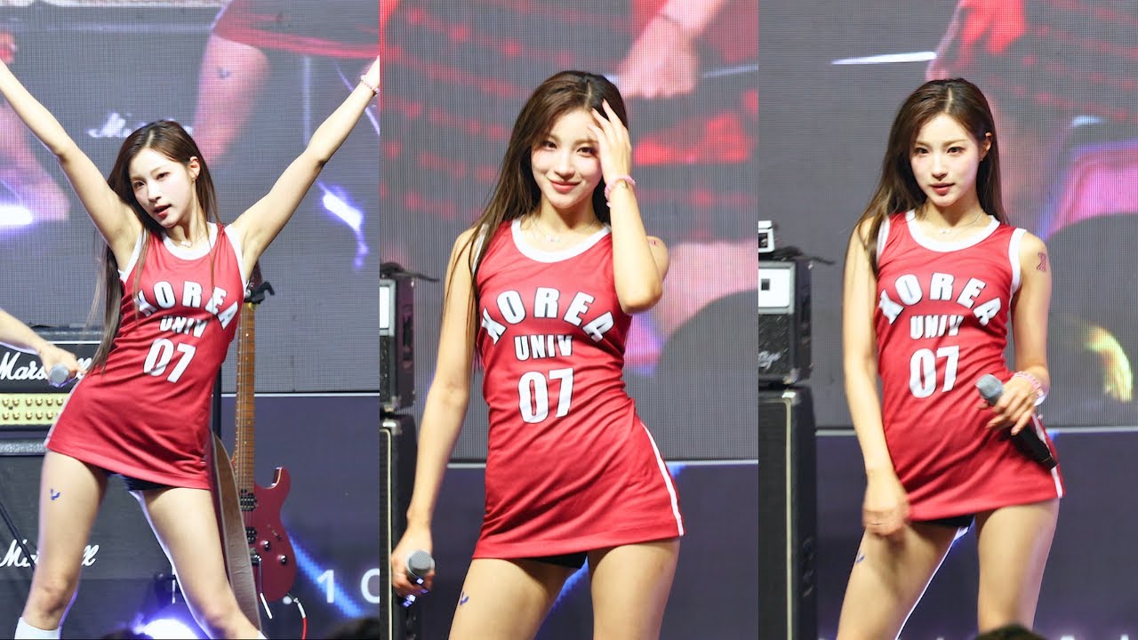 10 Minutes 아이칠린 예주 풀버전 직캠 241012 고려대학교