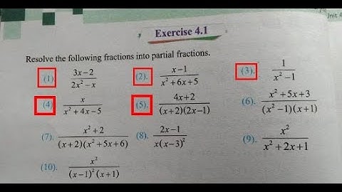 Class 10 math Chapter 4 Exercise 4.1 /Questions 1-5 / KpK Board