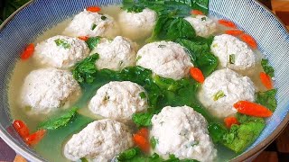 豆腐肉丸子的正确做法，配方比例告诉你，鲜香肉嫩，比鱼丸还好吃【雨铭轩说美食】