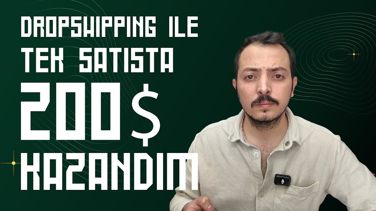 Aliexpress ve Ebay Kullanarak Dropshipping ile Tek Siparişte Nasıl 200$ Kazandım Anlatıyorum