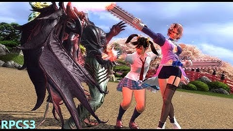 Tekken Tag Tournament 2 Prologue LLVM+Vulkan 4K Test