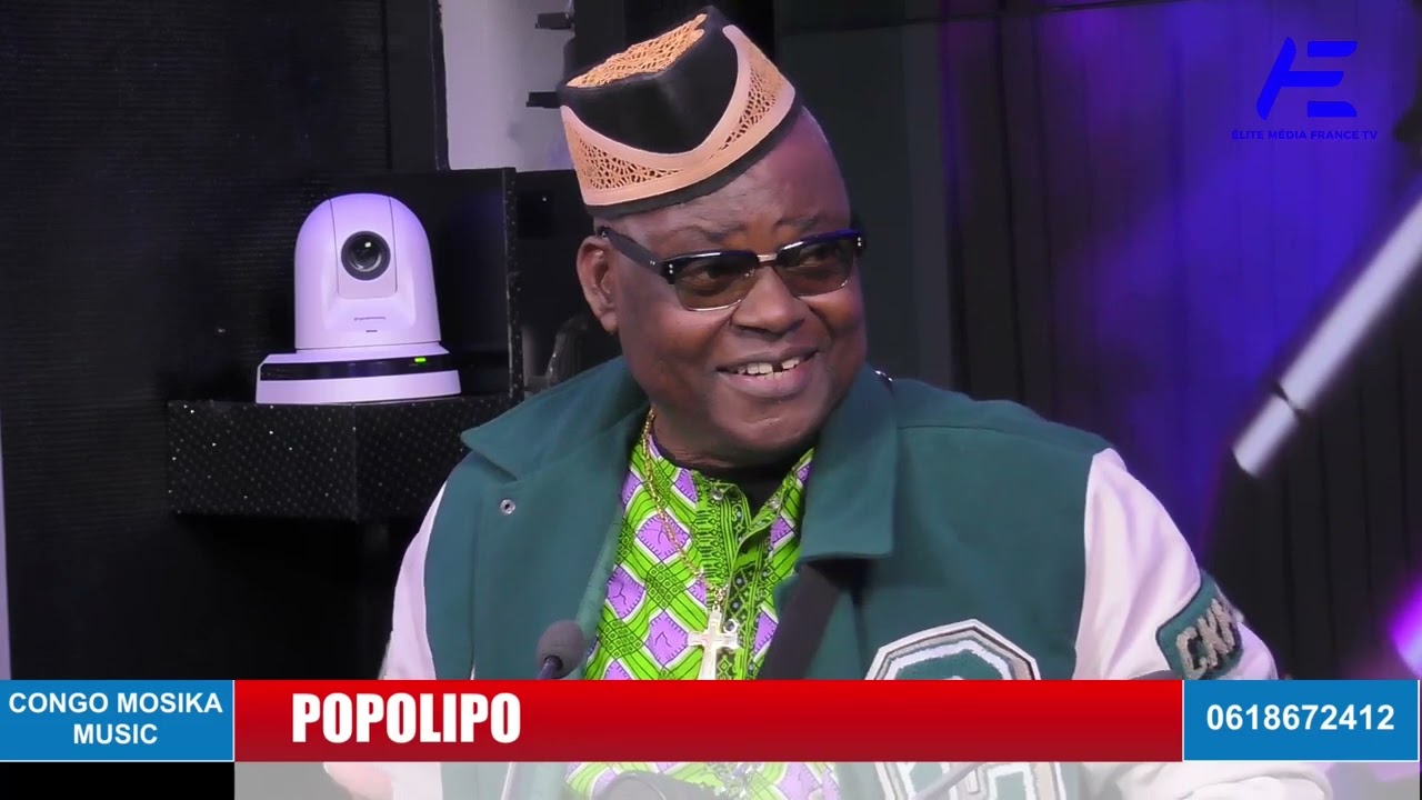 POPOLIPO  DONNE LA LISTE DES PLUS GRANDS SOLISTES DE LA RUMBA au micro de hippo Kimbalanga