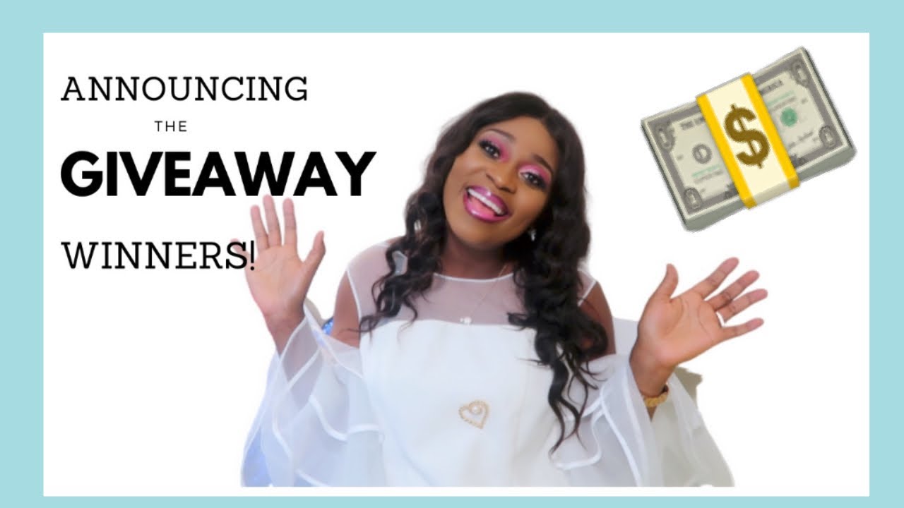 STIMULUS CHECK Giveaway Winners💵