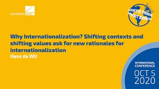 Hans de Wit: Shifting contexts and shifting values ask for new rationales for internationalization screenshot 5