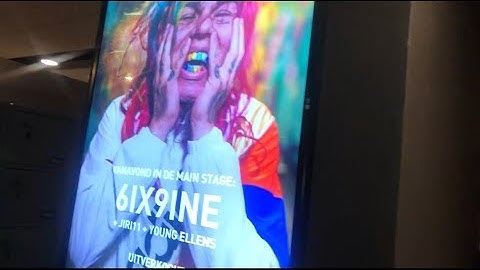 CONCERT VAN 6IX9INE IN DE TILBURGSE VELDEN! - #CONCERTVLOG 67  | Spankonovic