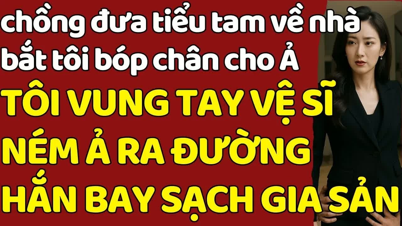 Bị ép ký đơn ly hôn để chồng cưới kẻ thứ ba, cô vợ ngã gục giữa đường và cú phản đòn sau đó khiến h