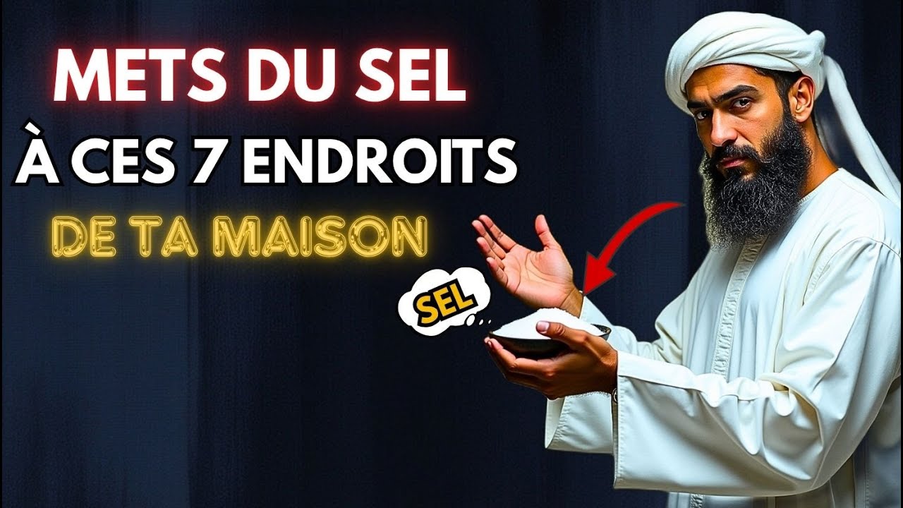 Mettez du sel à ces 7 endroits de votre maison — et regardez Allah agir ! | ISLAM