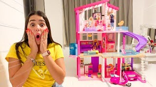 Brinquedos de meninas casinha de boneca da barbie grande