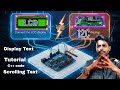 How to Display & Scroll Text on LCD and I2C LCD — Arduino Tutorial in Telugu