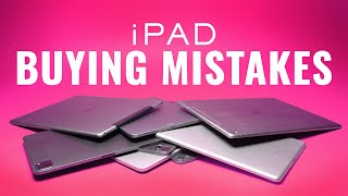 12 iPad BUYING MISTAKES! 2022 iPad Buying Guide