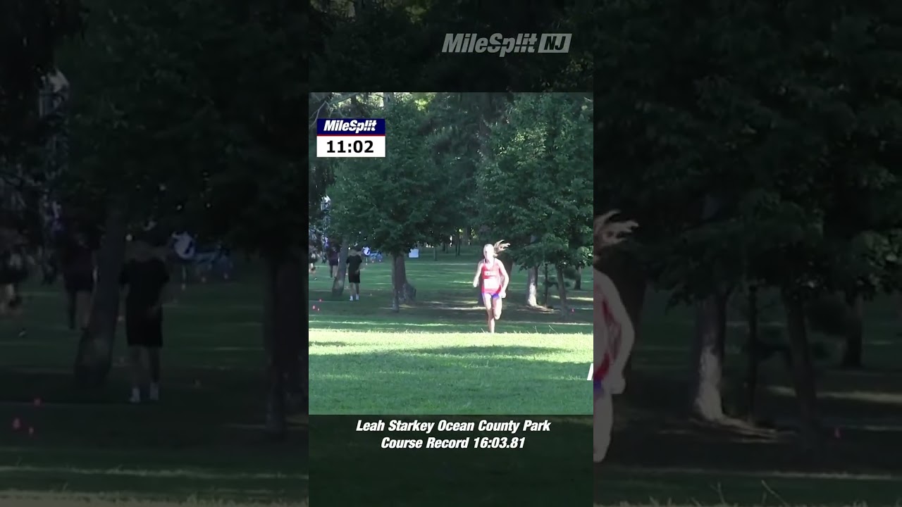 Leah Starkey has the fastest girls 5K in the country by 27 seconds at 16:03 😳