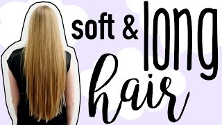HOW TO HAVE LONG & SOFT HAIR // HAIRCARE ROUTINE screenshot 5
